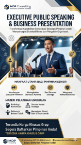 Program training Executive Public Speaking & Business Presentation