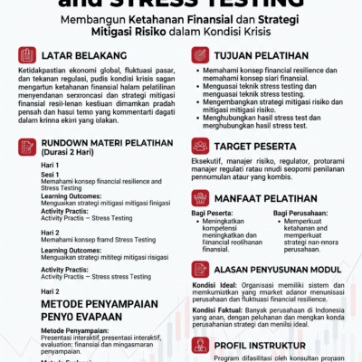 FINANCIAL RESILIENCE and STRESS TESTING