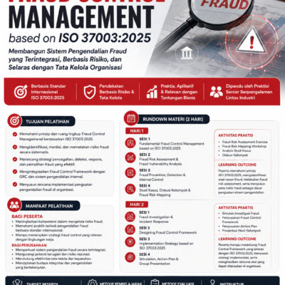 FRAUD CONTROL MANAGEMENT based on ISO 37003